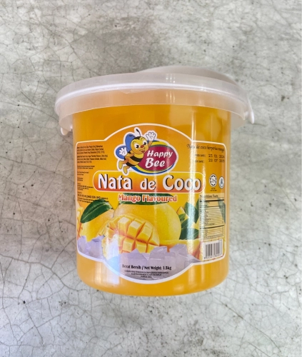 Happy Bee Nata De Coco Mango Flavoured 1.5kg