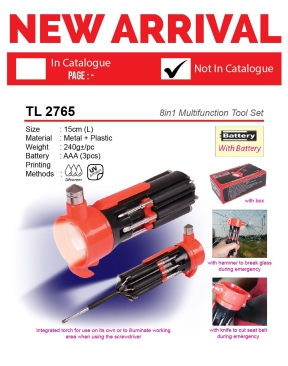 TL 2765 8in1 Multifunction Tool Set