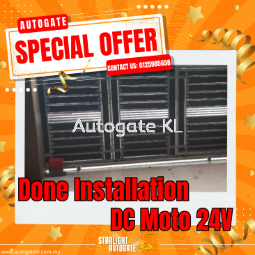 5 March 2024 AutoGate Install Promo Auto Gate Model: DC Moto 24V Seremban, Ampangan, Taman Tasik Jaya, Senawang, Taman Desa Rhu, Taman Sri Pulaim ,Taman Dusun Setia, Seremban Forest Heights