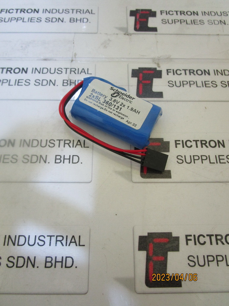 2xSL360131 SCHNEIDER ELECTRIC PLC 3.6V Lithium Battery Supply Malaysia Singapore Indonesia USA Thailand