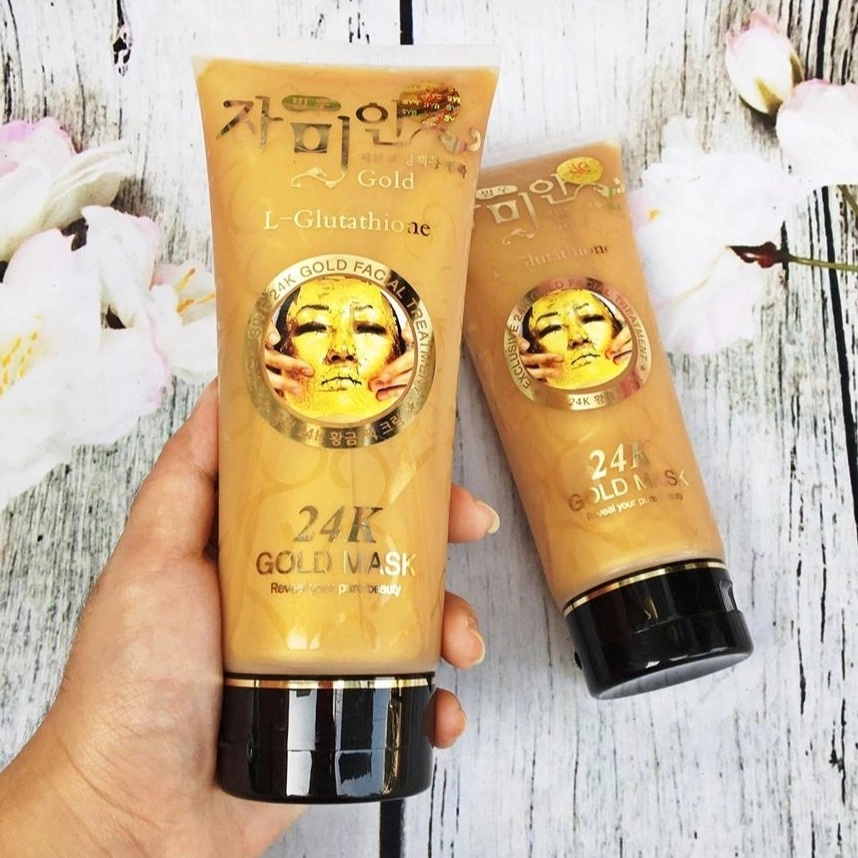 24k gold mask l glutathione 24K Korea Gold Silver Mask Cream Facial Care Treatment L- Glutathione 220 Ml FACIAL KIT Selangor, Malaysia, Kuala Lumpur (KL), Klang Hair Care Products, Hair & Beauty Store