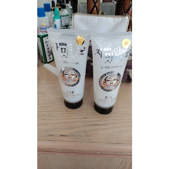 24K Korea Gold Silver Mask Cream Facial Care Treatment L- Glutathione 220 Ml FACIAL KIT Selangor, Malaysia, Kuala Lumpur (KL), Klang Hair Care Products, Hair & Beauty Store | KSK WIN HOLDINGS 24K Korea Gold Silver Mask Cream Facial Care Treatment L- Glutathione 220 Ml FACIAL KIT Selangor, Malaysia, Kuala Lumpur (KL), Klang Hair Care Products, Hair & Beauty Store | KSK WIN HOLDINGS