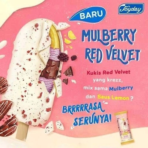 JoyDay Mulberry Red Velvet Ice Cream 60ml