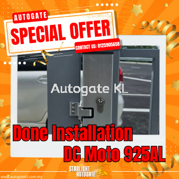 9 March 2024 AutoGate Offer Promo Auto Gate Model: DC Moto 925AL Skudai, Mutiara Rini, Taman Skudai Baru, Taman Nusa Bestari