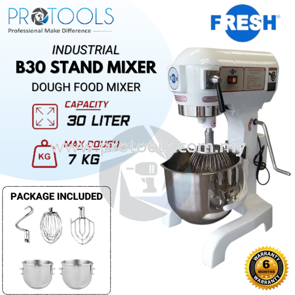 iFRESH B30 FOOD STAND MIXER (30L) | HEAVY DUTY COMMERCIAL MIXER | *PRICE ON REQUEST* iFRESH MIXER FOOD MACHINERY Johor Bahru (JB), Malaysia, Senai Supplier, Suppliers, Supply, Supplies | Protools Hardware Sdn Bhd