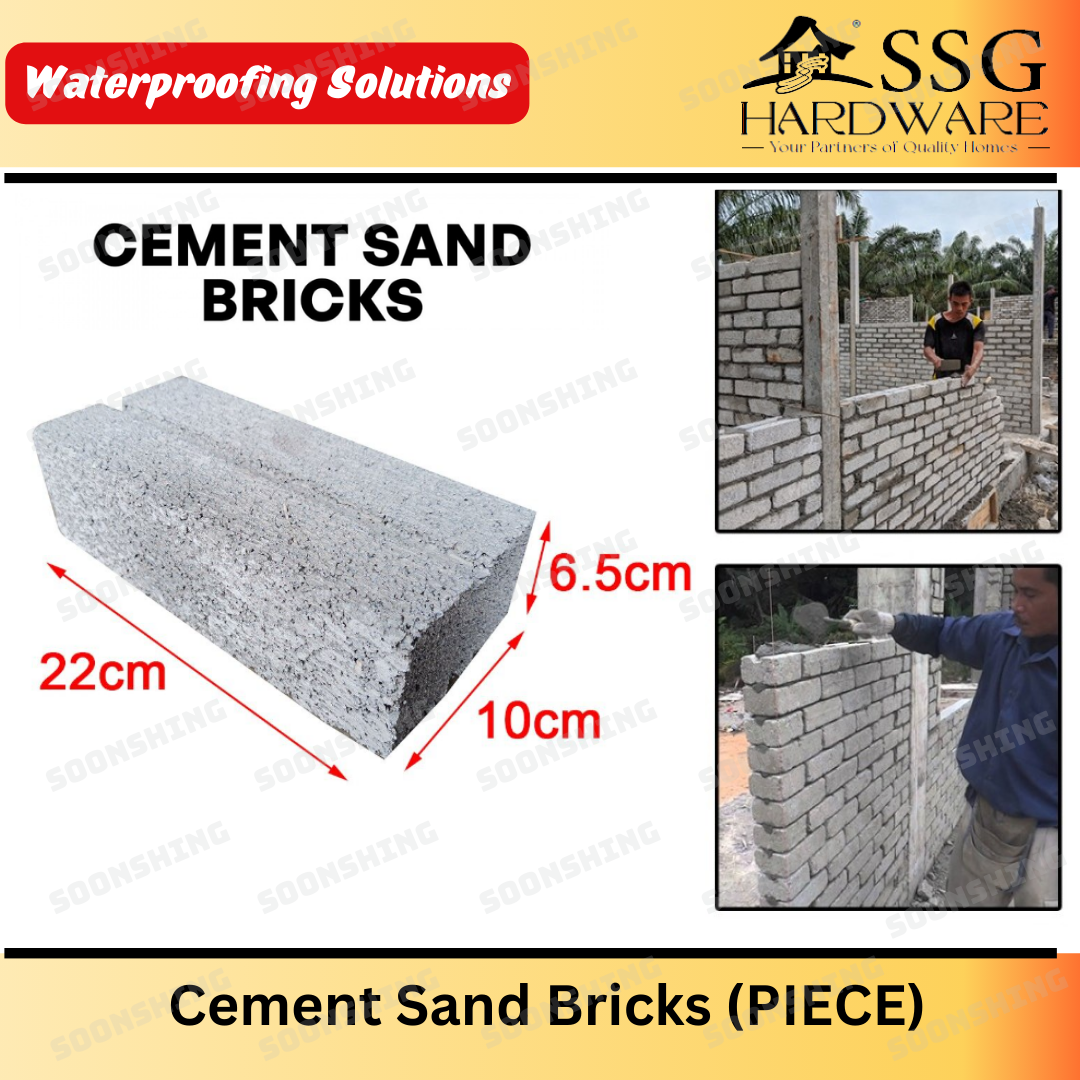 Cement Sand Bricks (600 Pcs/Pallet)