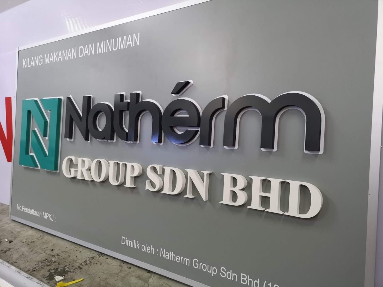 3D PVC LETTERING SIGNBOARD MAKER AT BUKIT JALIL
