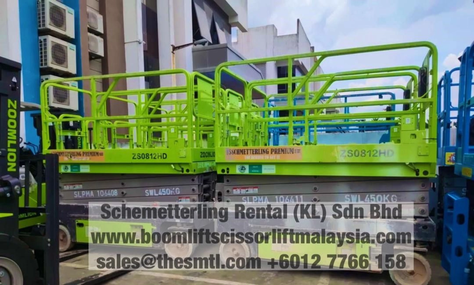 Scissor Lift Rental in Subang Square Business Centre 