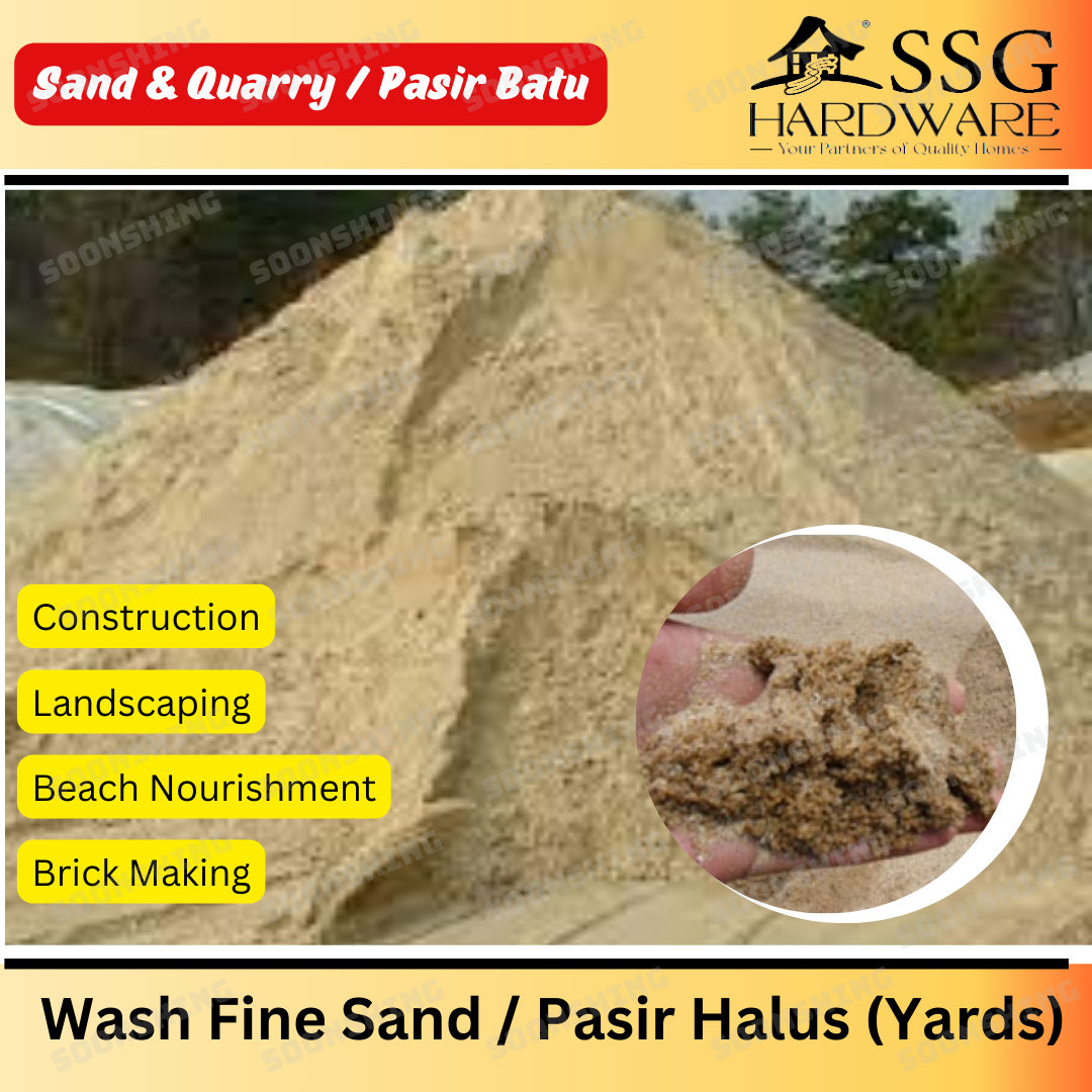 Wash Fine Sand (Yards)