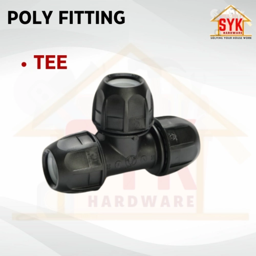 SYK Poly Fitting Poly Pipe Connector HDPE Part Poly Fitting Socket ...