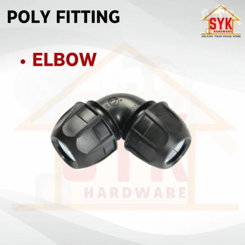 SYK Poly Fitting Poly Pipe Connector HDPE Part Poly Fitting Socket ...