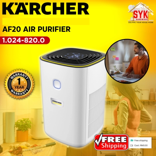 SYK Free Shipping Karcher AF20 Air Purifier Dust Smoke Cooking Fumes Home Appliances Penapis Udara 1.024-820.0