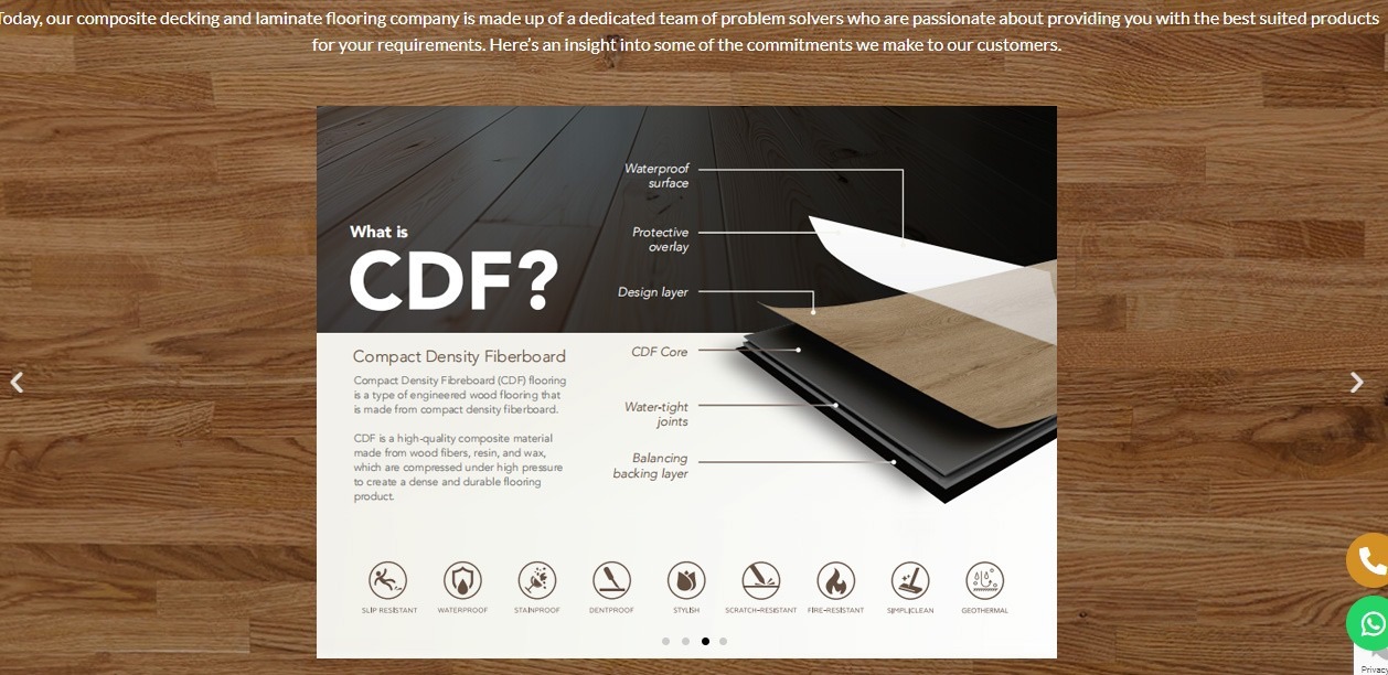 CDF Flooring Floor Structure 