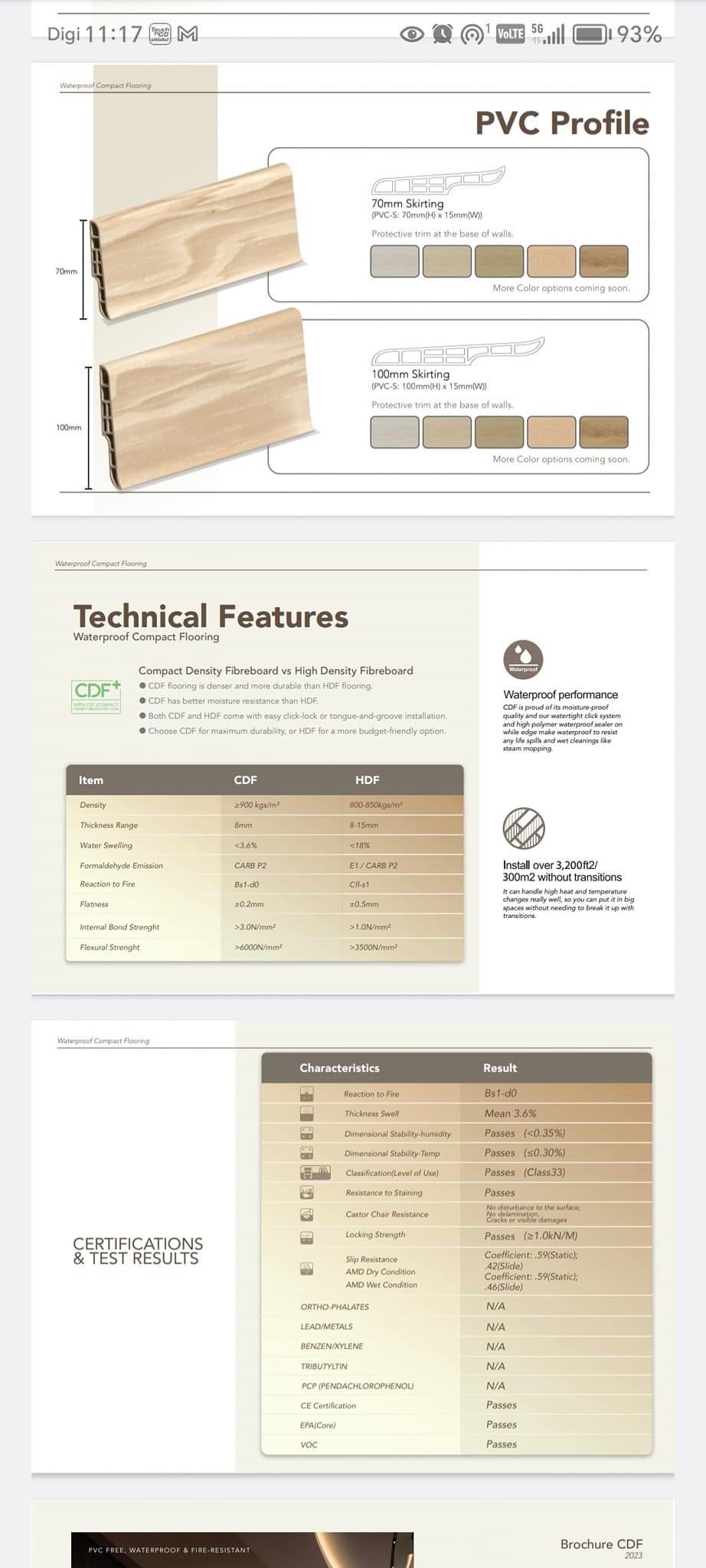 CDF Technical Specification 