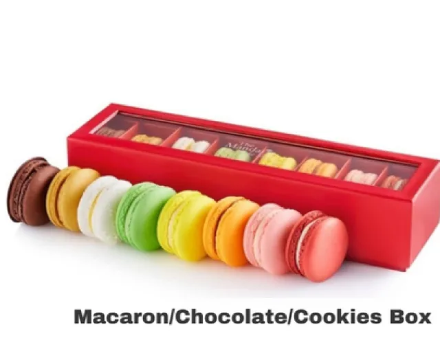 Macaron/Chocolate/Cookies box