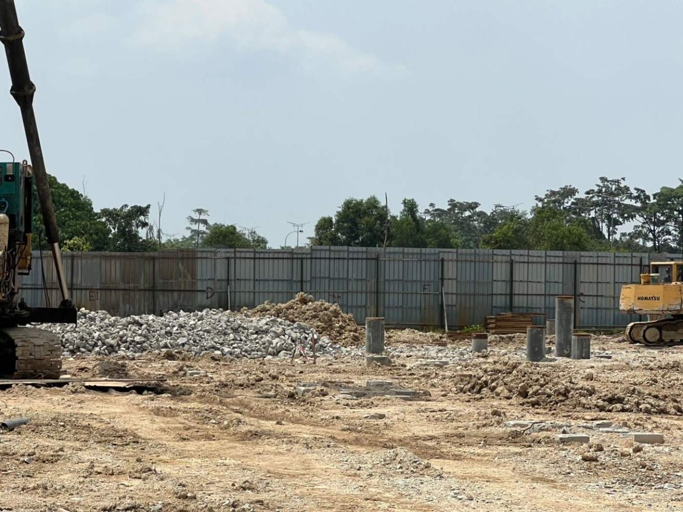 Hoarding Work Installation