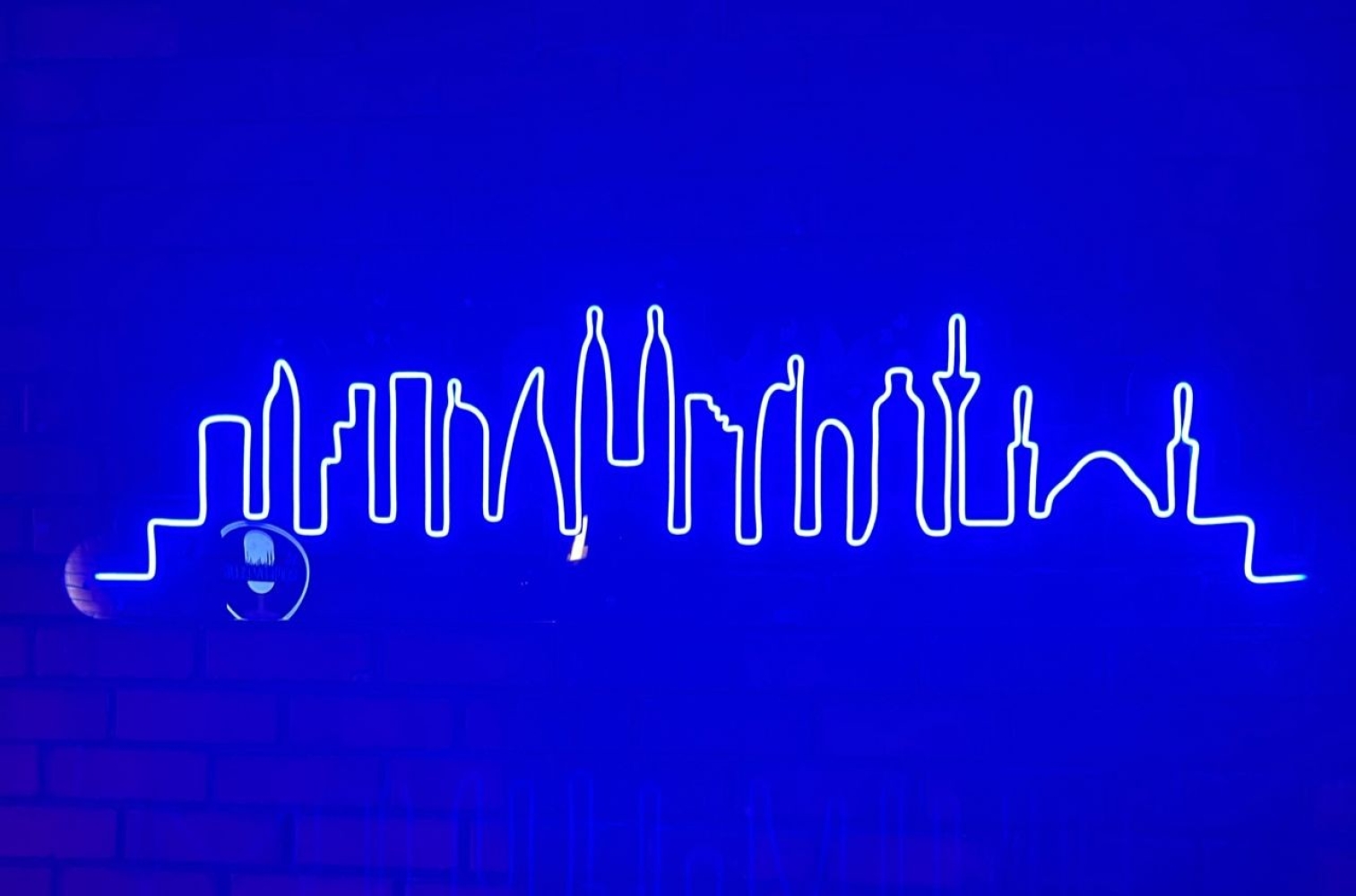 City Neon Signboard