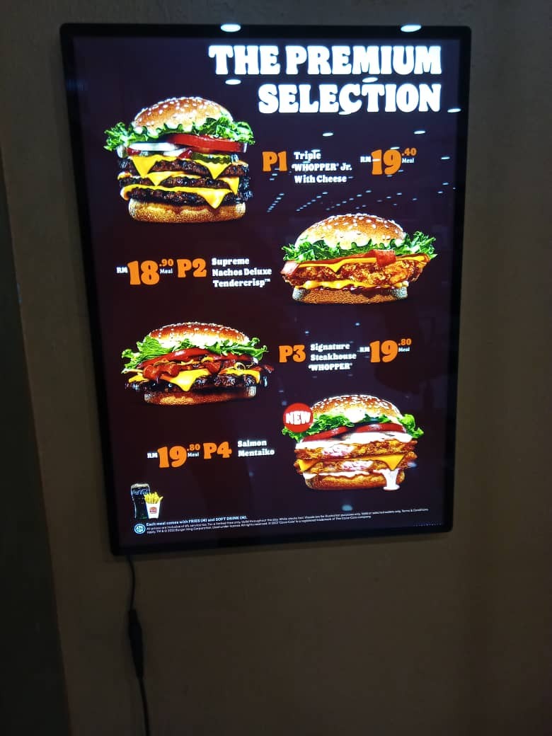 Restaurant Menu Signage Design