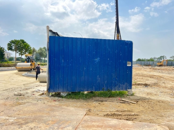 Metal Hoarding Fence Metal Hoarding Selangor, Malaysia, Kuala Lumpur (KL), Batu Caves Manufacturer, Maker, Design, Supplier | CP Sign Construction