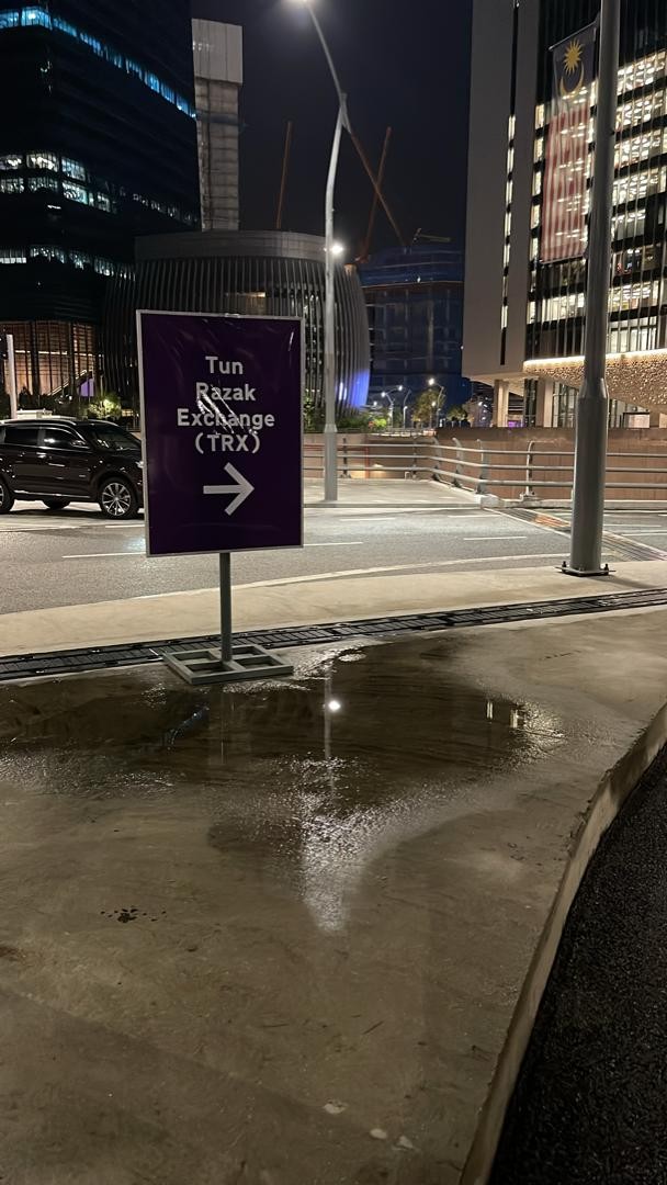 Custom Road Sign for TRX 2