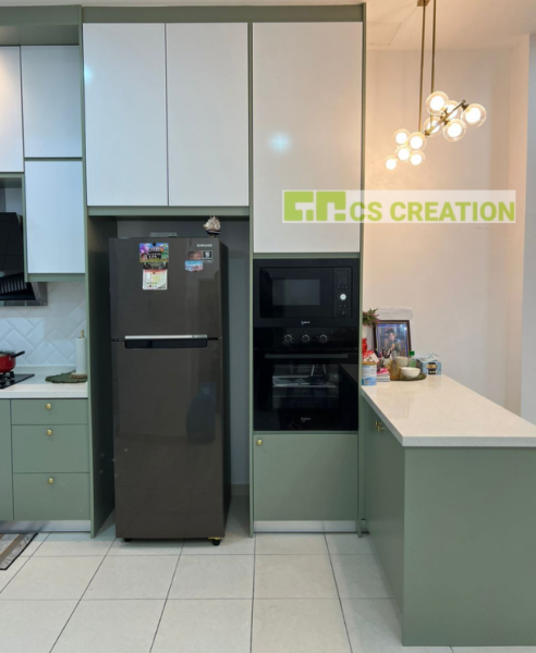 KITCHEN CABINET Melamine ABS Kitchen Malaysia, Selangor, Kuala Lumpur (KL), Negeri Sembilan, Kajang, Nilai Manufacturer, Supplier, Supply, Supplies | CS Creation Kitchen Sdn Bhd