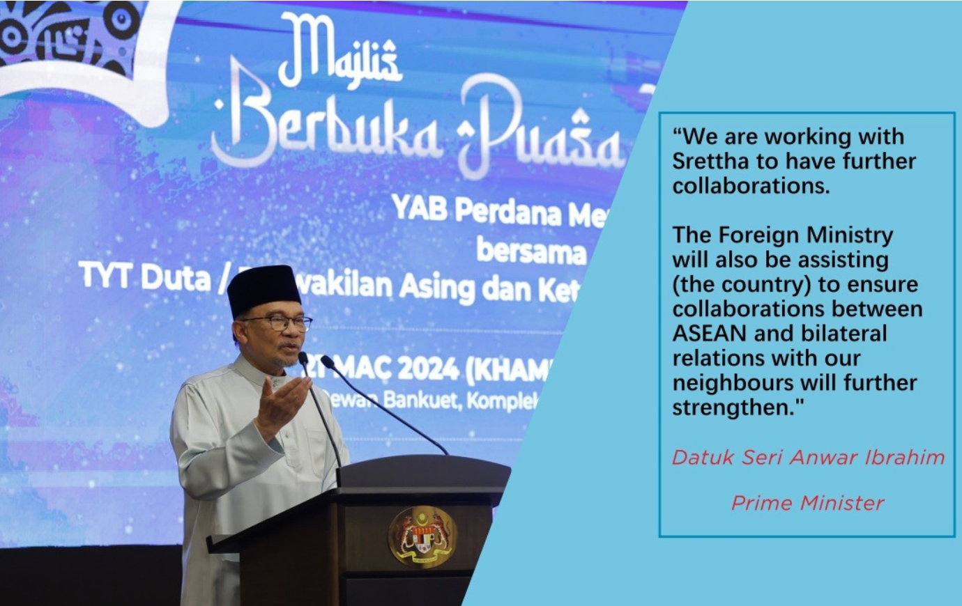 Malaysia to further deepen collaboration with Thailand - PM Anwar   