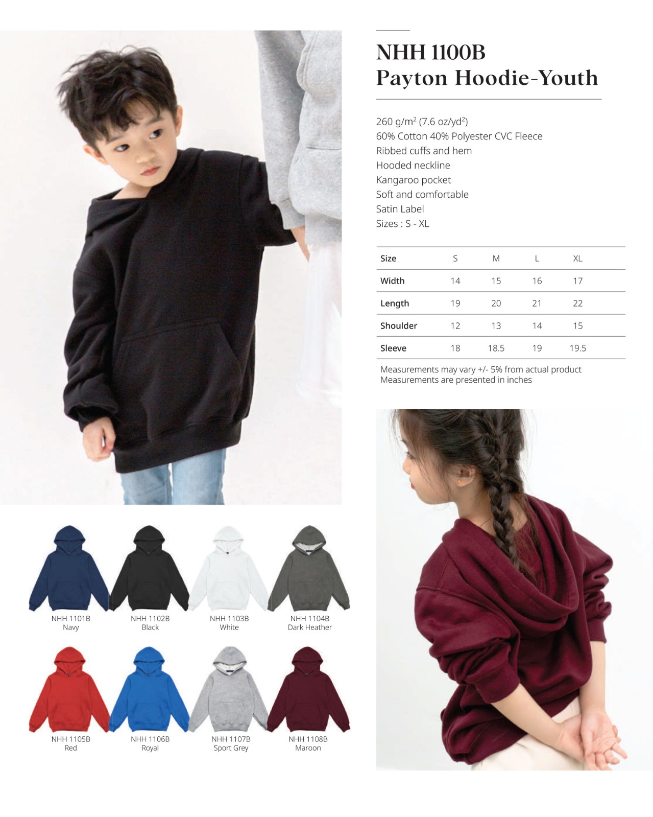 Hoodie NHH1100B