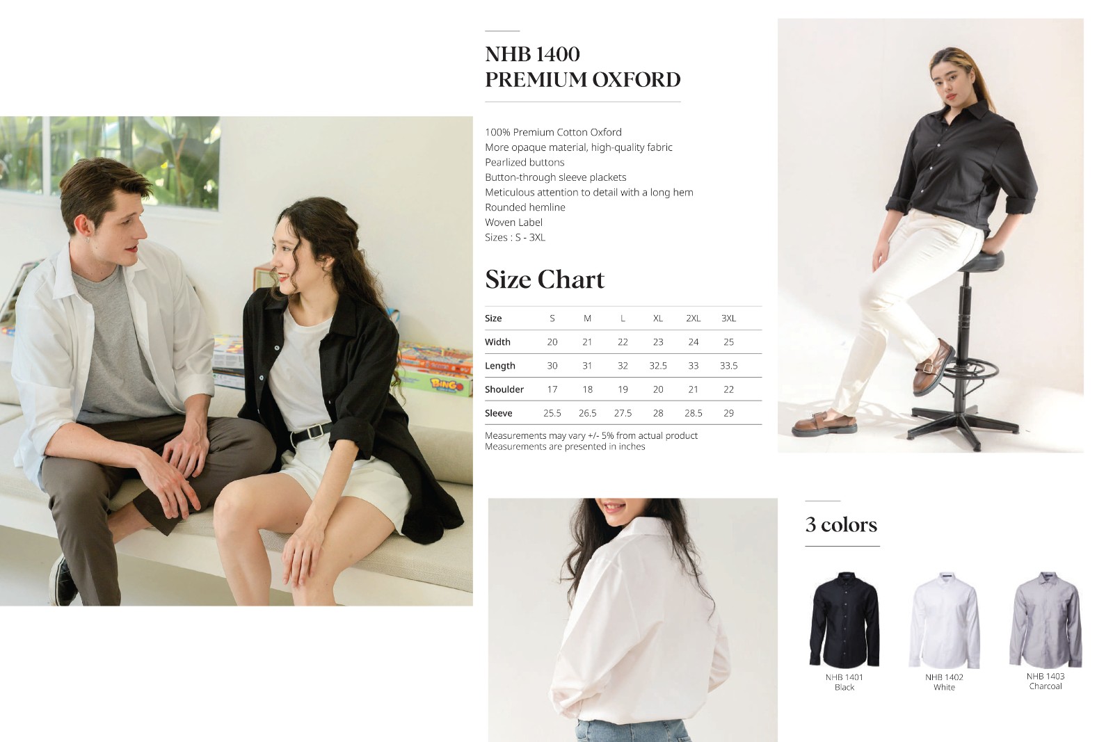 Office Shirt NHB1400