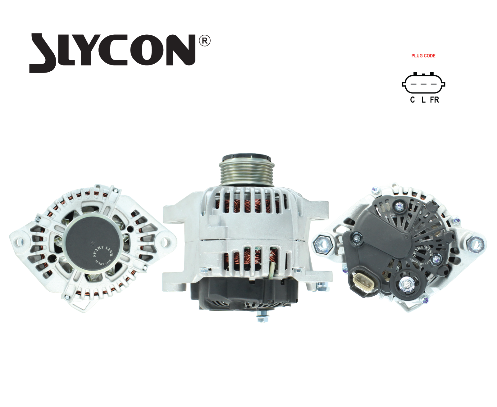 Alternator Kia Forte 2.0L Y2008-Y2013 (SLYCON) 12V 110A 3Pin 6PK with OAP New