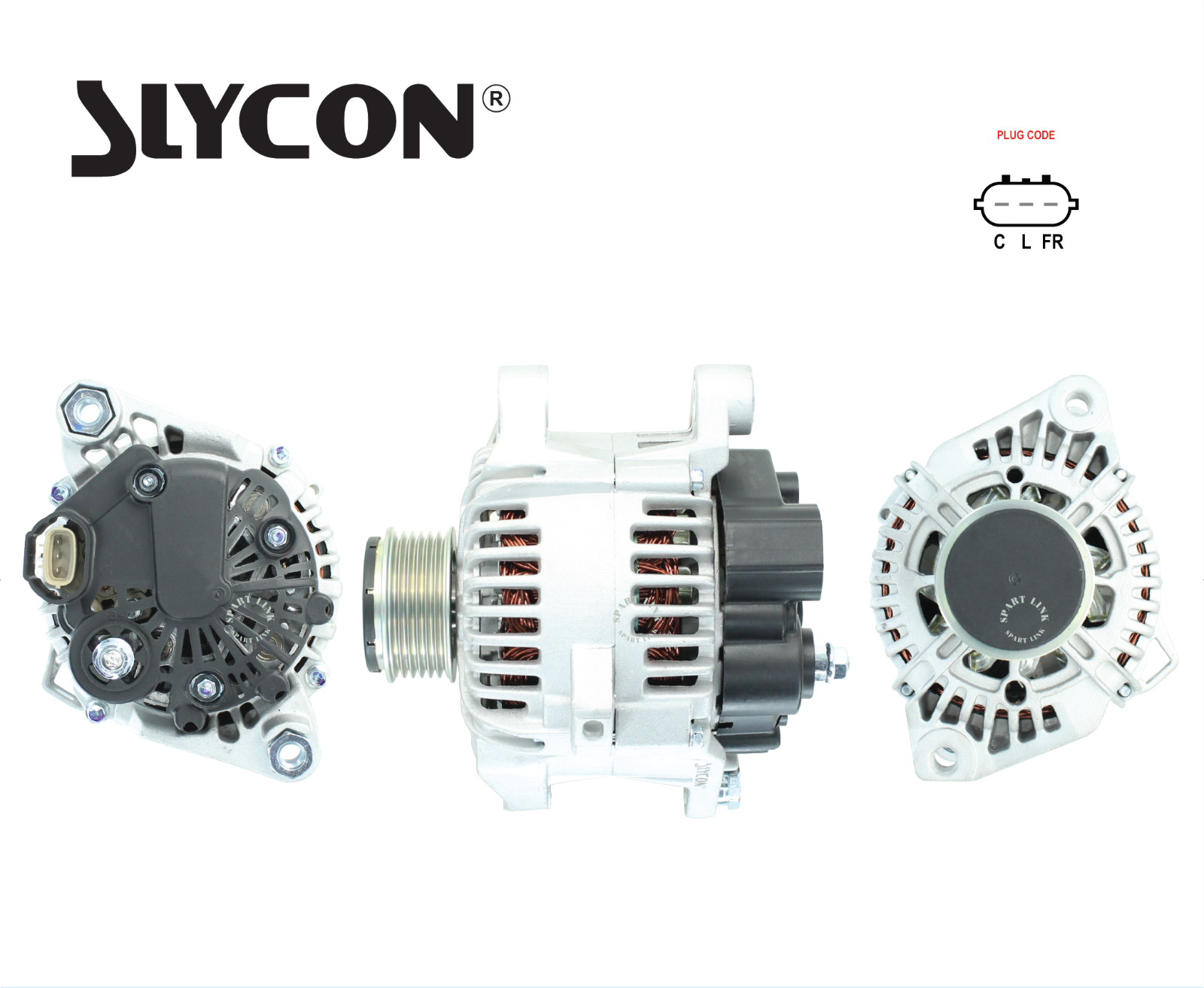Alternator kia Sportage 2.0L Y2010-Y2015 (SLYCON) 12V 110A 3Pin 6PK with OAP New