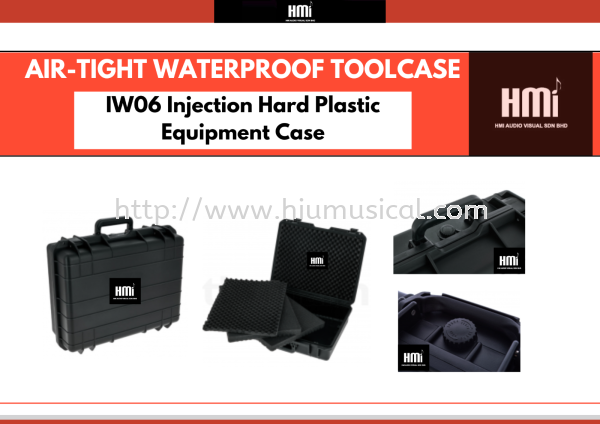 IW06 Injection Hard Plastic Equipment Case Equipment Rack Rack Case & Accessories Accessories Johor Bahru JB Malaysia Supply Supplier, Services & Repair | HMI Audio Visual Sdn Bhd