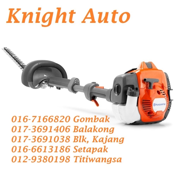  Husqvarna 325HE4: Petrol Hedge Trimmer, 25.4cc, Knife Length: 550mm, Extended Length: 2400mm, 7kg   Husqvarna  Agricultural Selangor, Malaysia, Kuala Lumpur (KL), Seri Kembangan, Setapak, Kajang Supplier, Suppliers, Supply, Supplies | Knight Auto Sdn Bhd