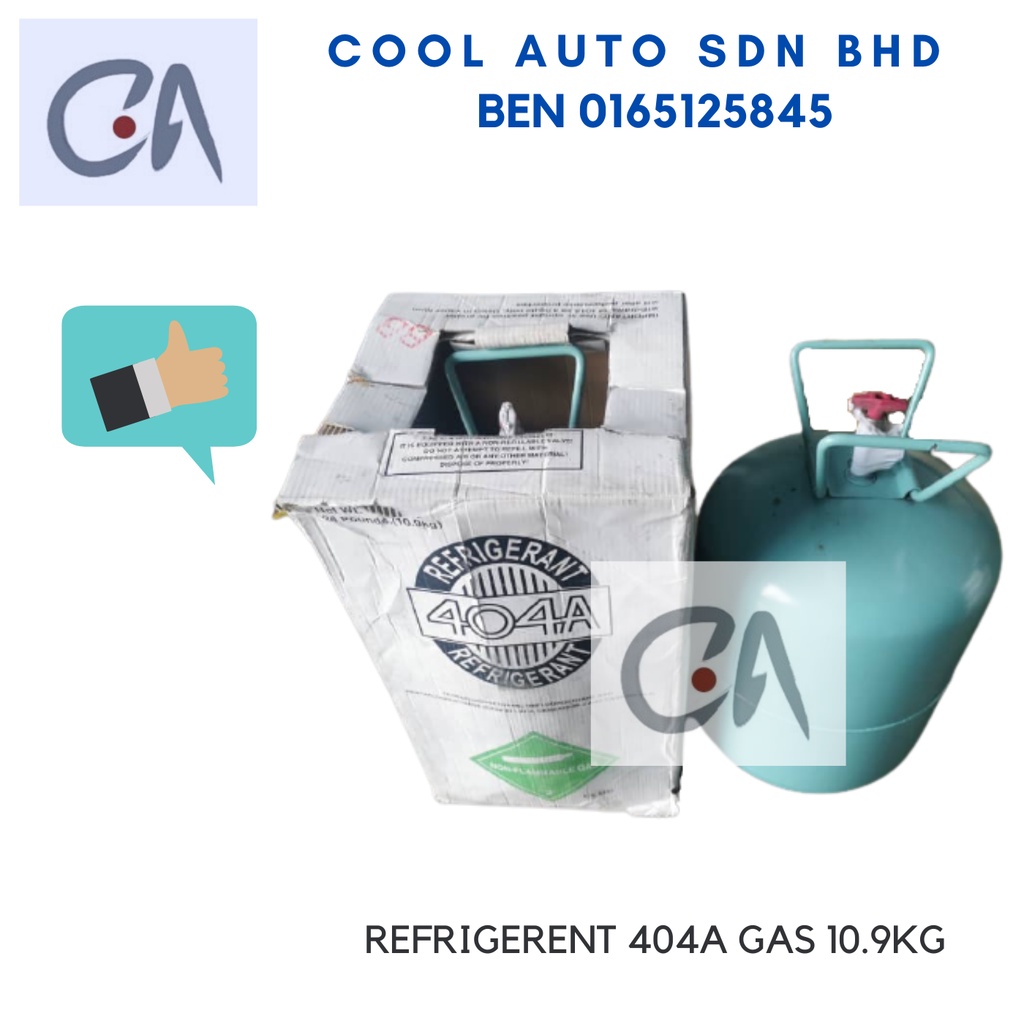 🔥READY STOCK 🔥REFRIGERENT 404A GAS 10.9KG