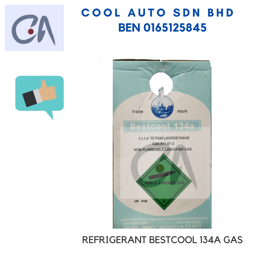 🔥READY STOCK 🔥REFRIGERANT BESTCOOL 134A GAS
