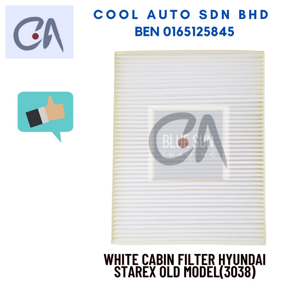 🔥READY STOCK 🔥WHITE CABIN FILTER VOLKSWAGEN BEETLE 2007(3135)
