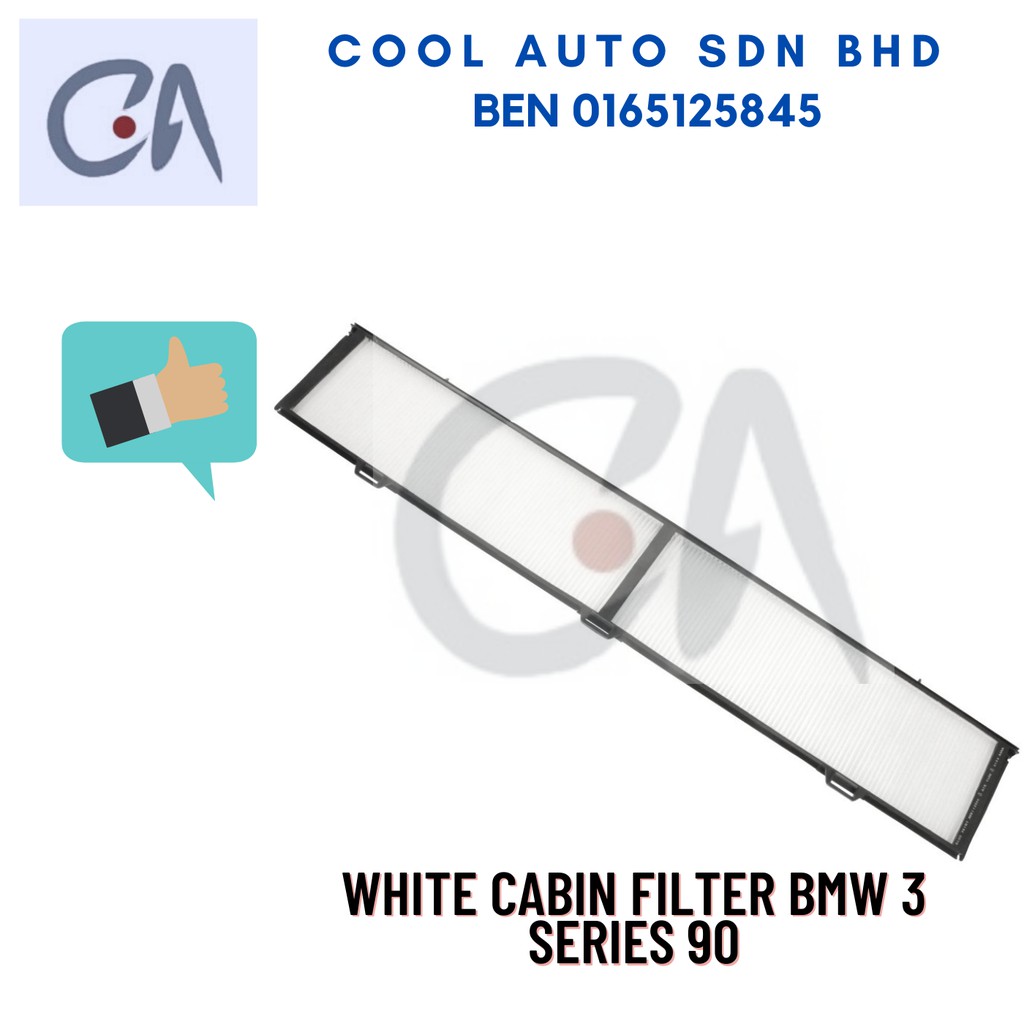 🔥READY STOCK 🔥WHITE CABIN FILTER BMW 3 SERIES 90