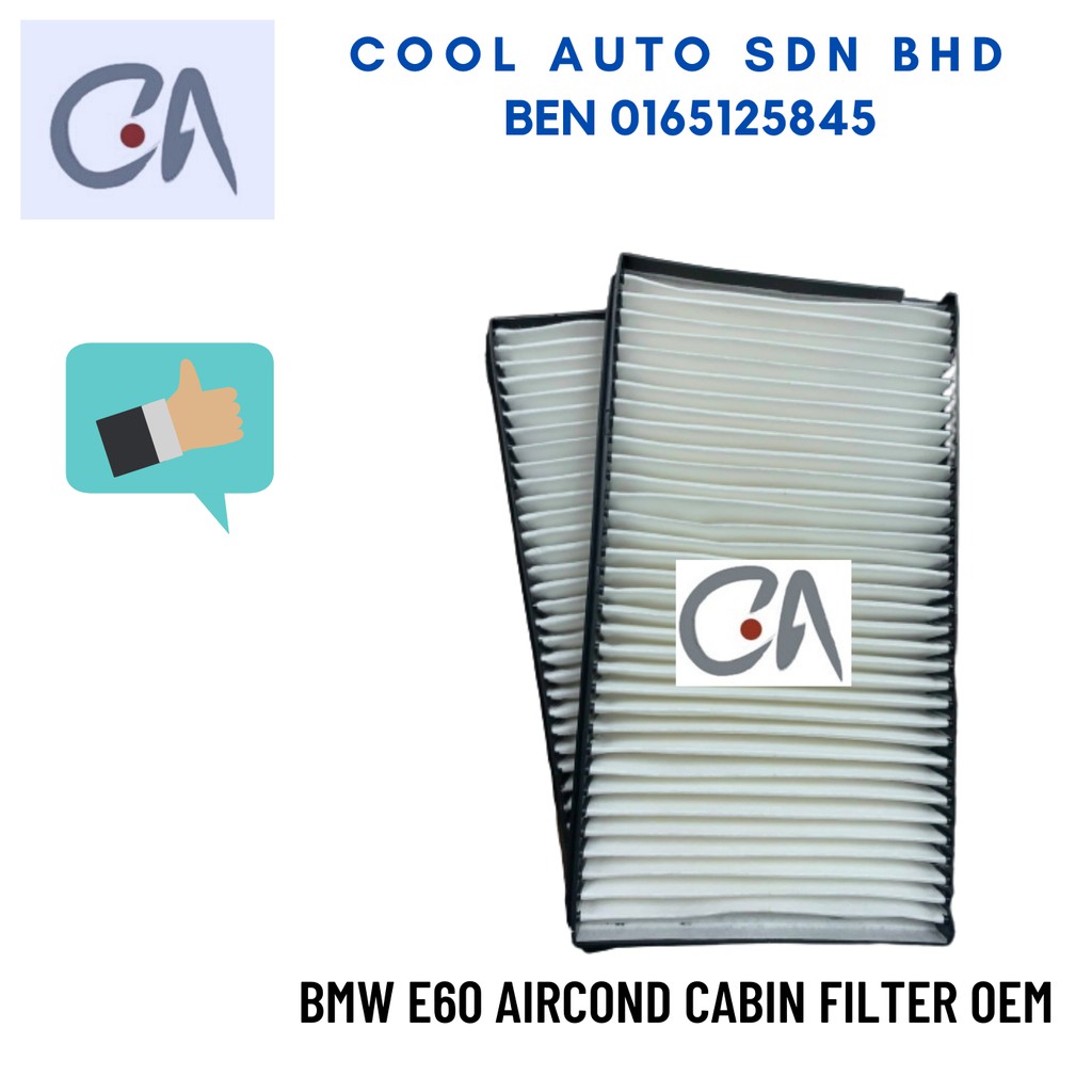 🔥READY STOCK 🔥BMW E60 AIRCOND CABIN FILTER OEM