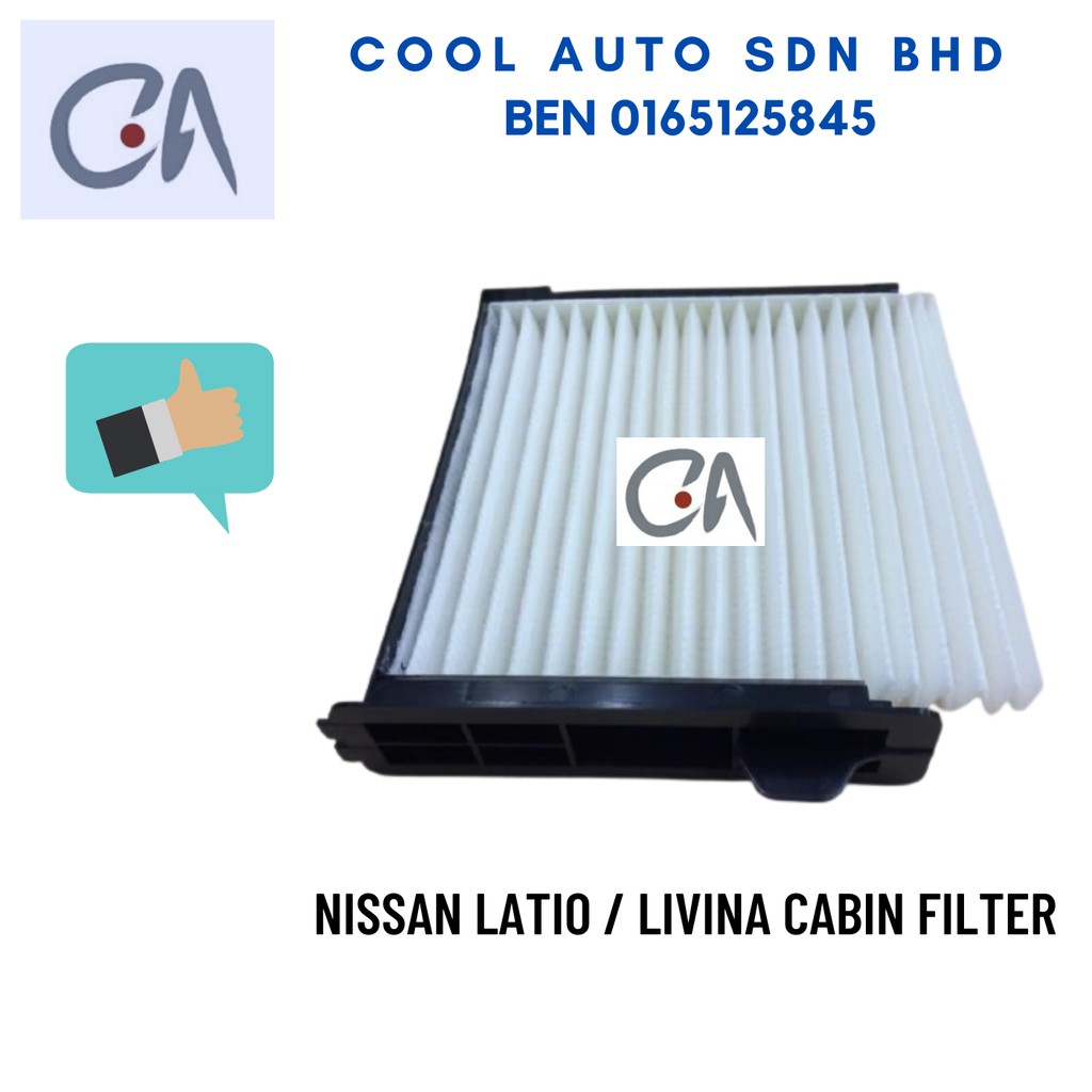 🔥READY STOCK 🔥NISSAN LATIO / LIVINA CABIN FILTER