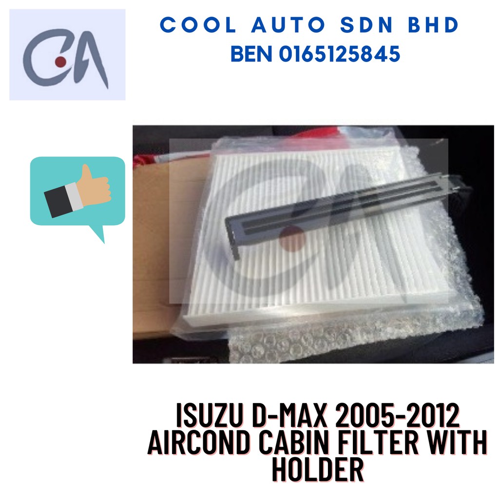 🔥READY STOCK 🔥ISUZU D-MAX 2005-2012 AIRCOND CABIN FILTER WITH HOLDER