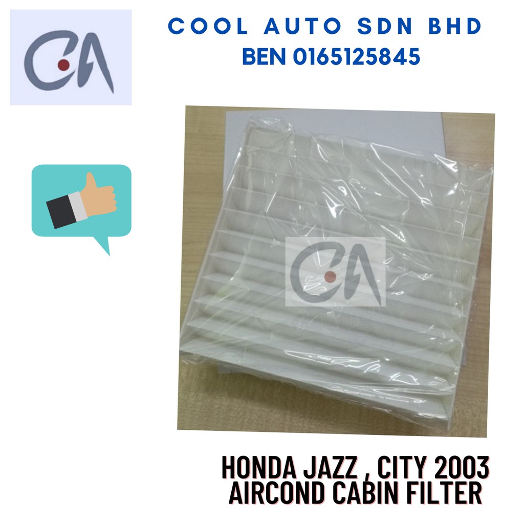 🔥READY STOCK 🔥HONDA JAZZ , CITY 2003 AIRCOND CABIN FILTER