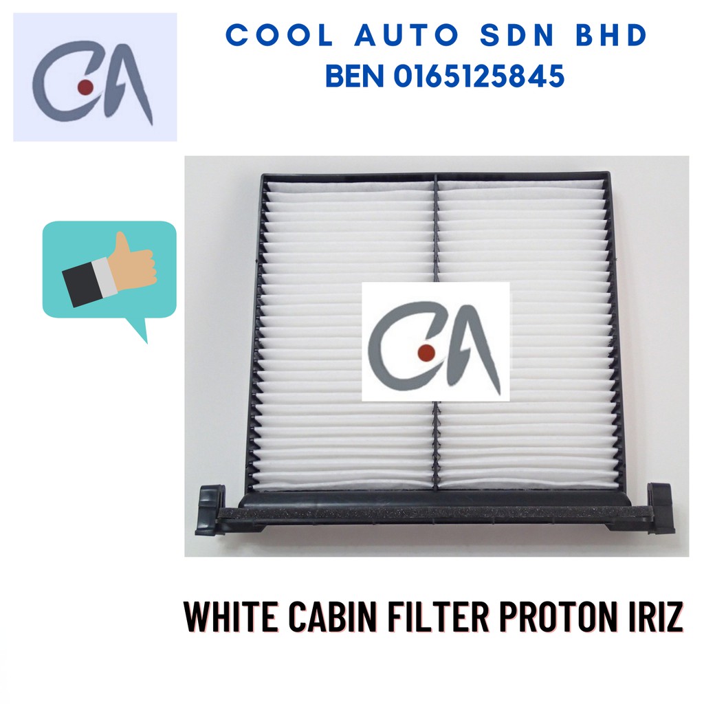🔥READY STOCK 🔥WHITE CABIN FILTER PROTON IRIZ (P016)(3092)
