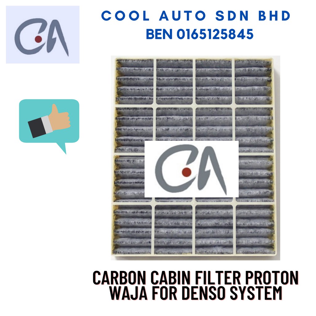 🔥READY STOCK 🔥CARBON CABIN FILTER PROTON WAJA FOR DENSO SYSTEM (P006-C)(3094)