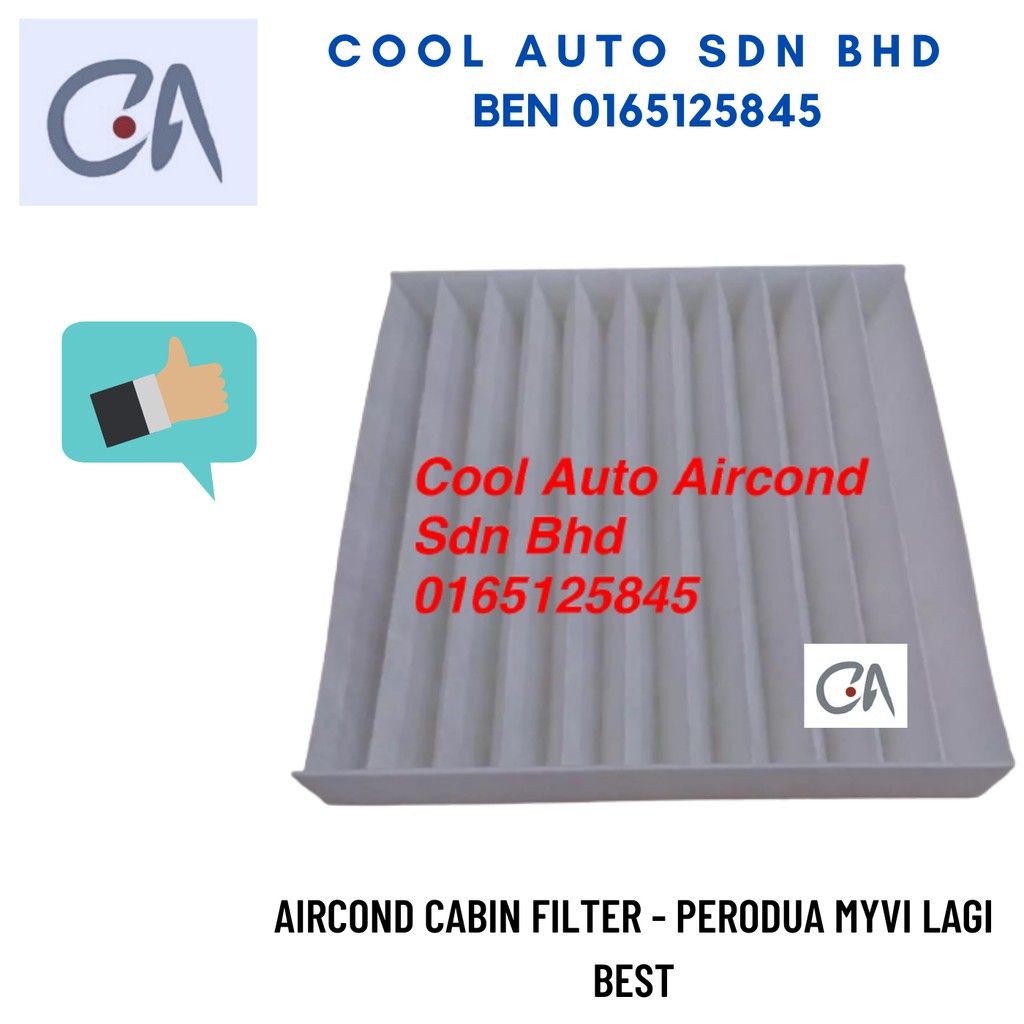 🔥READY STOCK 🔥AIR COND CABIN FILTER - PERODUA MYVI LAGI BEST