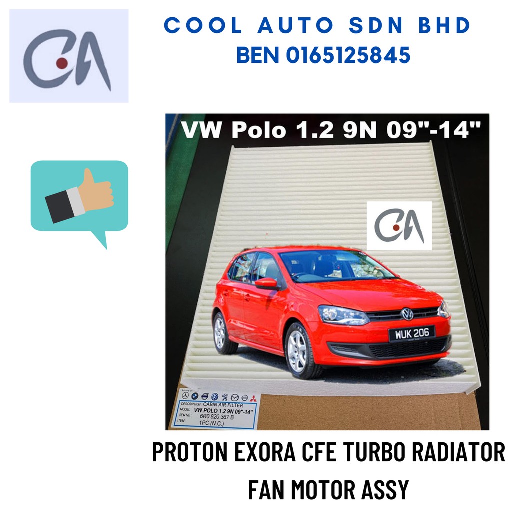 🔥READY STOCK 🔥VW POLO AIRCON CABIN FILTER