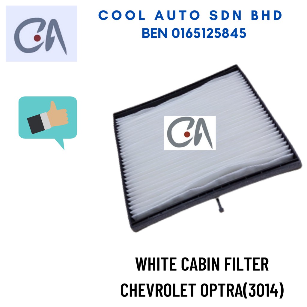 🔥READY STOCK 🔥WHITE CABIN FILTER CHEVROLET OPTRA(3014)