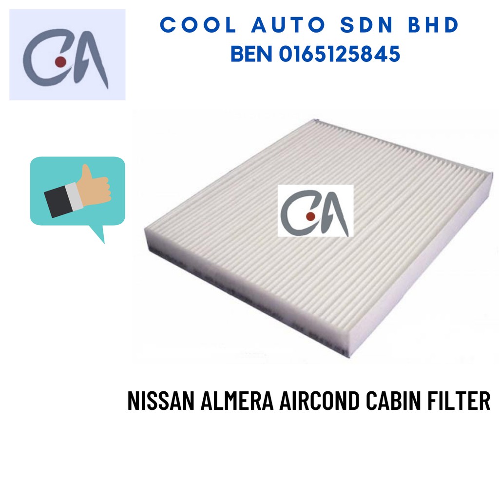 🔥READY STOCK 🔥NISSAN ALMERA AIRCOND CABIN FILTER