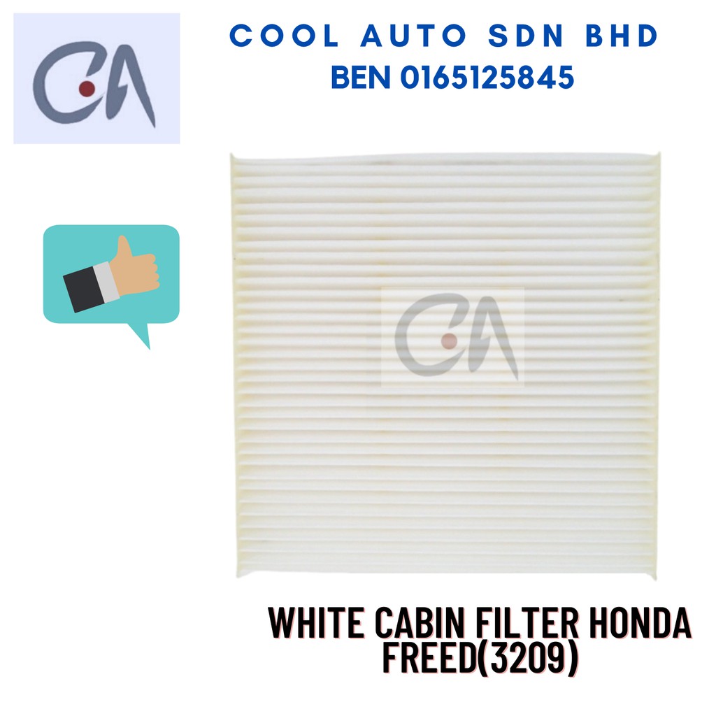 🔥READY STOCK 🔥WHITE CABIN FILTER HONDA FREED(3209)