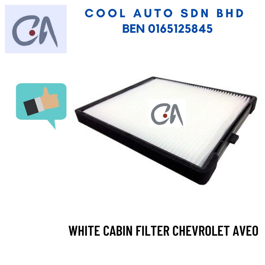 🔥READY STOCK 🔥WHITE CABIN FILTER CHEVROLET AVEO