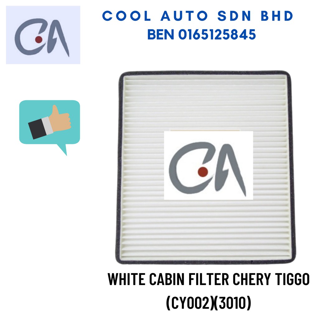 🔥READY STOCK 🔥WHITE CABIN FILTER CHERY TIGGO (CY002)(3010)
