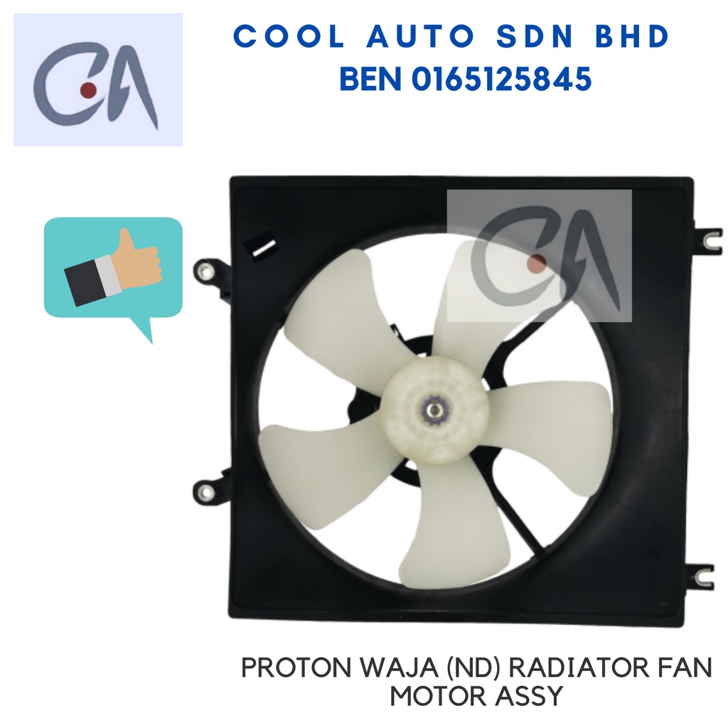 🔥READY STOCK 🔥PROTON WAJA (ND) RADIATOR FAN MOTOR ASSY